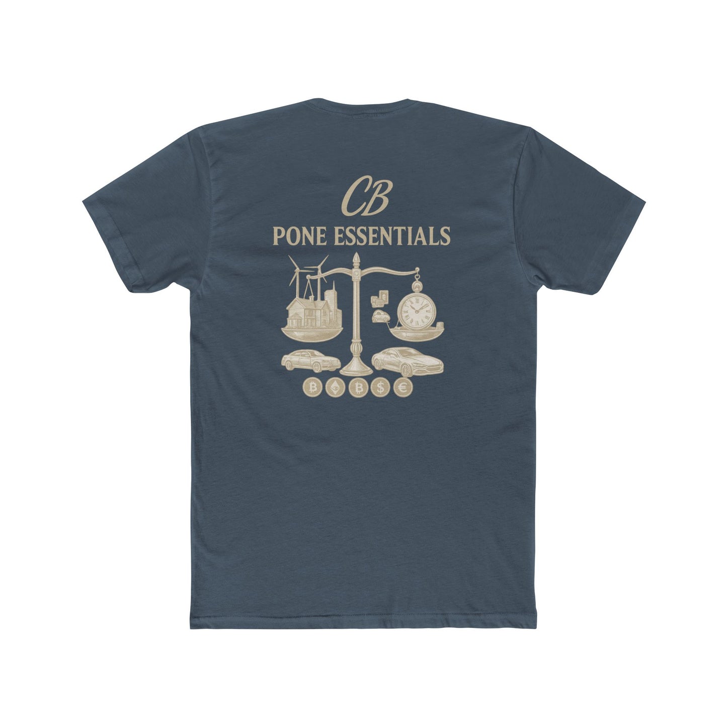 Essential Cotton Crew Tee - Unisex, Casual Wear, Gift for Him or Her, Birthday, Holidays, Everyday Comfort